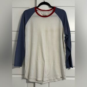 Marine Layer Re-Spun Raglan 3/4 Sleeve Shirt